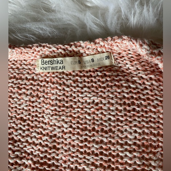 Bershka Light Pink Knit Cardigan - Picture 3 of 4